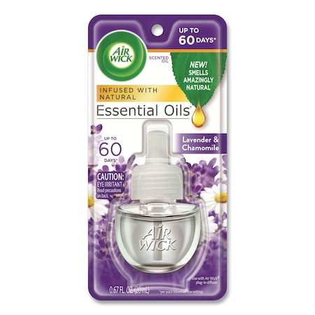 Air Wick Scented Oil Refill, Lavender and Chamomile, 0.67 oz, PK8 62338-78297